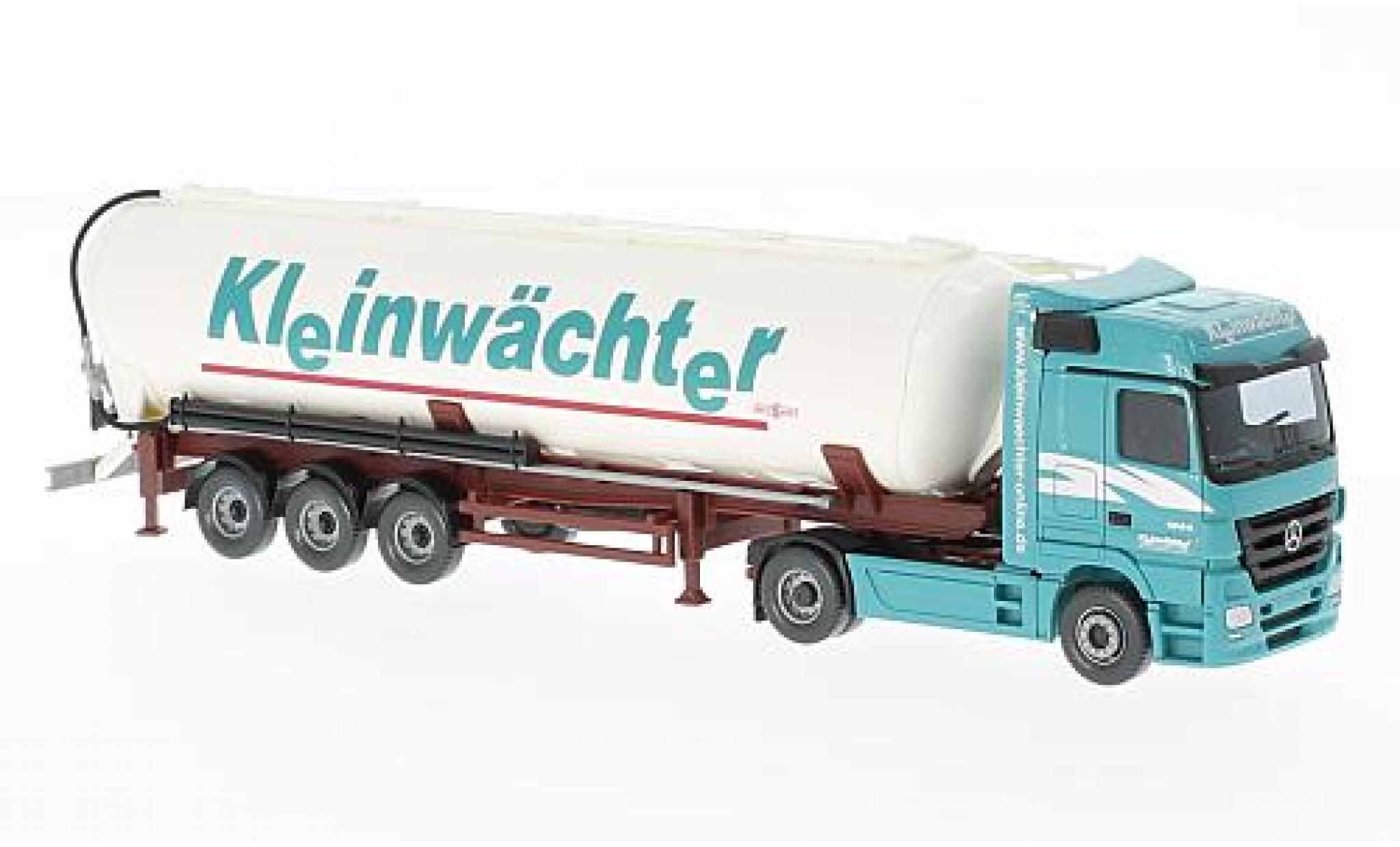 Mercedes Actros 1/87 Wiking Kleinwächter modellino in miniatura