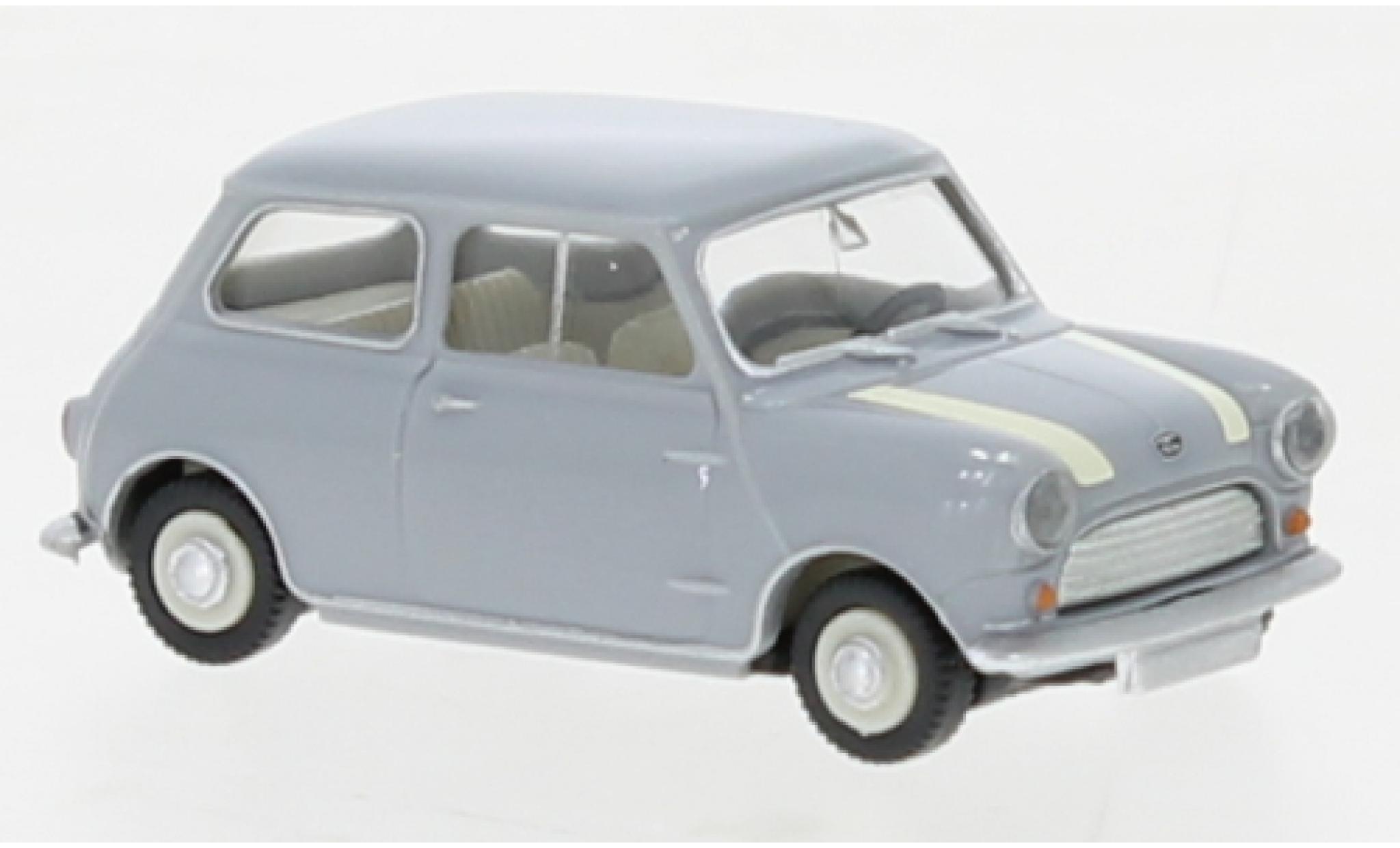 Austin 7 1/87 Wiking Mini grigio 1959 modellino in miniatura
