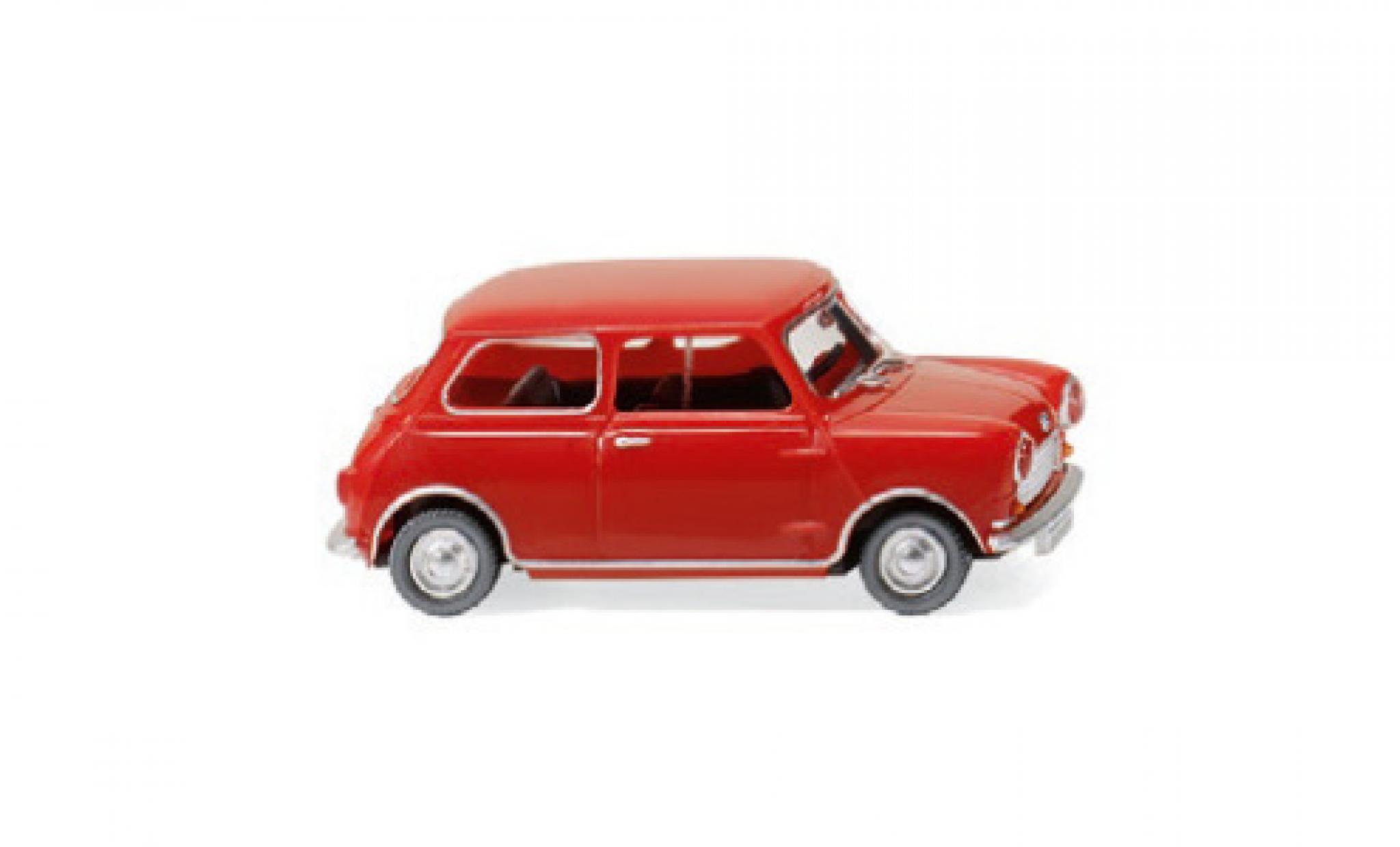 Austin 7 1/87 Wiking Mini rosso modellino in miniatura