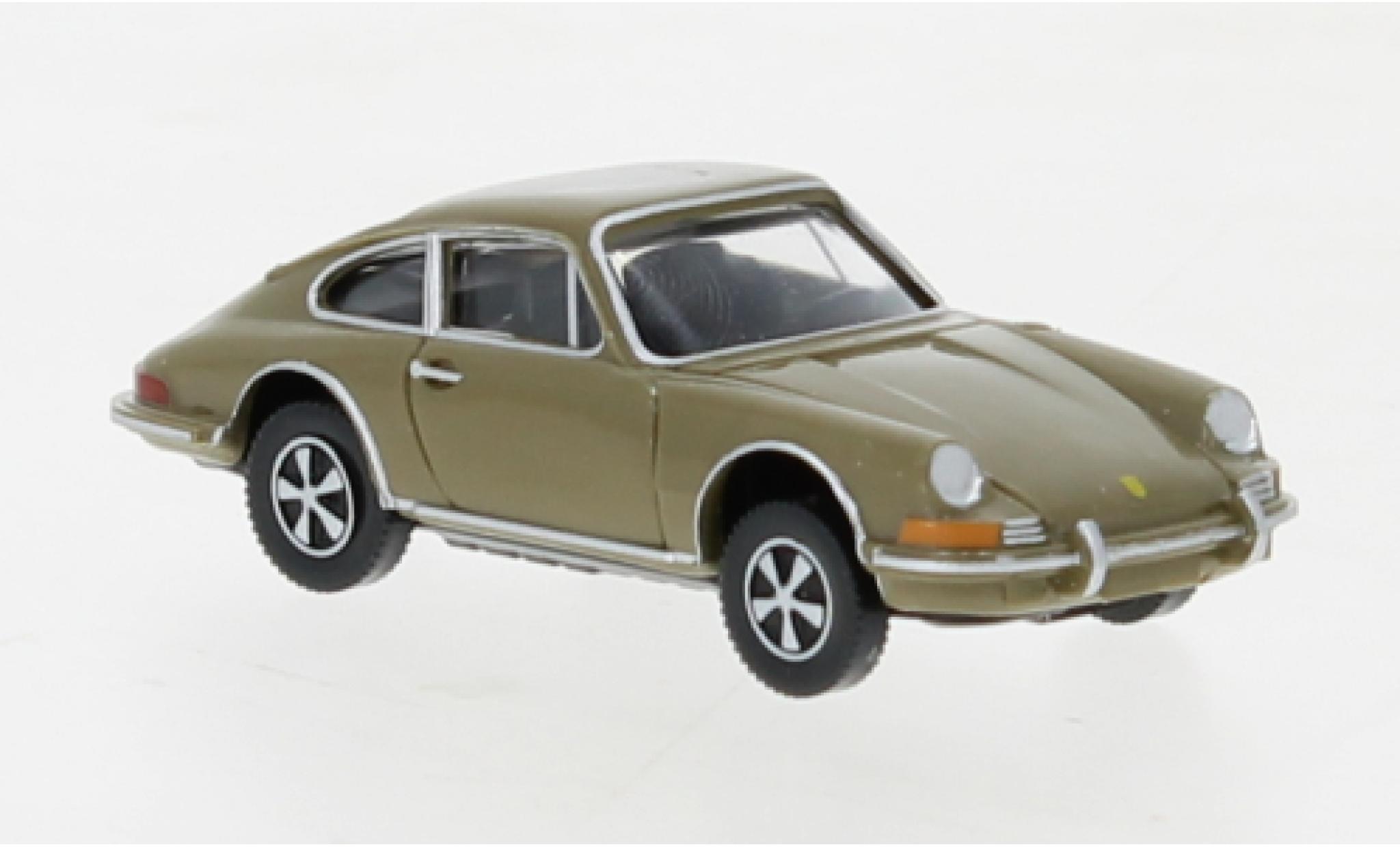 Porsche 911 1/87 Wiking beige 1963 modellino in miniatura