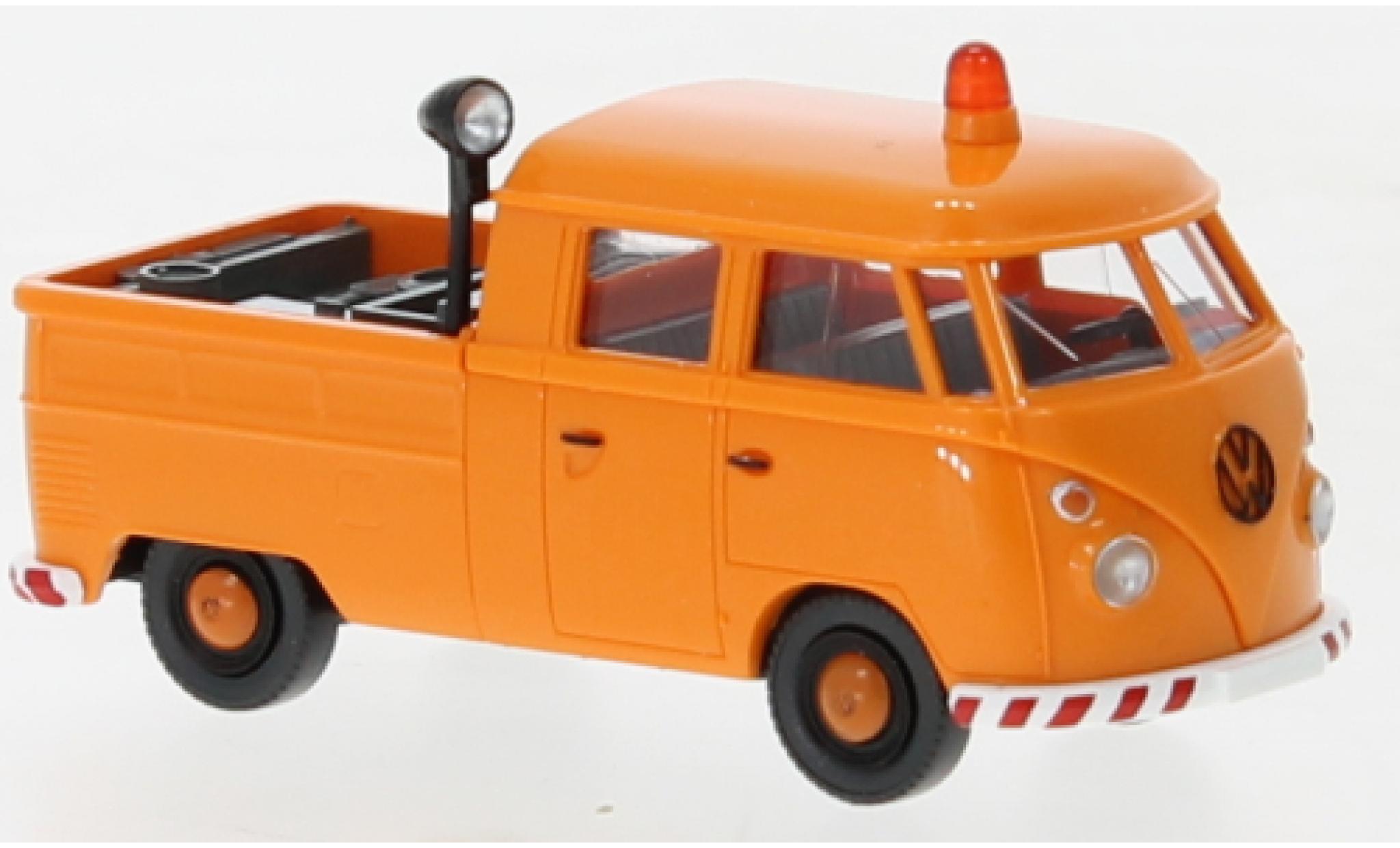 Volkswagen T1 1/87 Wiking cabine double local 1963 modellino in miniatura