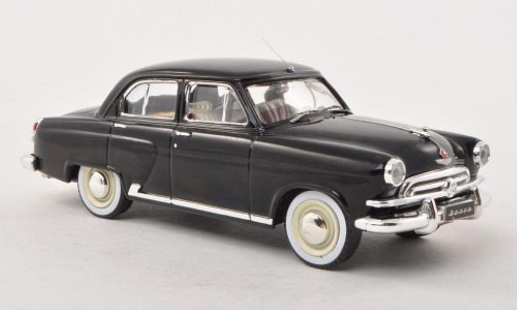 Wolga M21 1/43 IXO Serie 1 nero 1956 modellino in miniatura