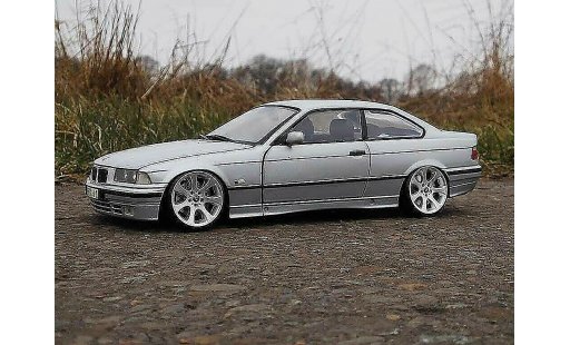 Bmw 325 coupe 1/18 Ut Models E36 E36 grigio jantes E90 modellini auto