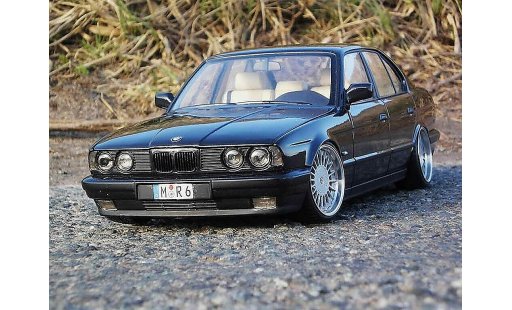 Bmw 535 tuning 1/18 Minichamps 1988 i E34 jantes alpina modellini auto