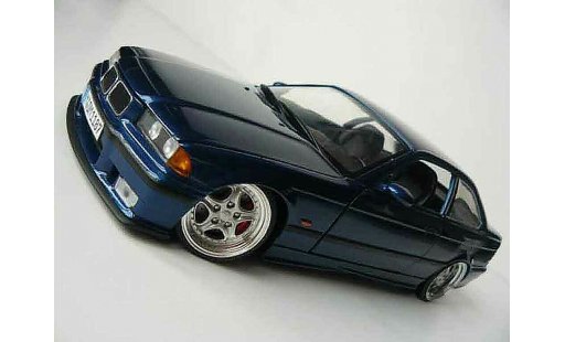 Bmw M3 coupe 1/18 Ut Models E36 blu avus jantes porsche 18 pouces modellini auto