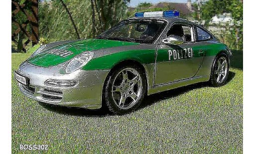 Porsche 911 Carrera 1/18 Maisto polizia / police modellini auto