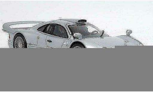 Mercedes Classe CL GTR 1/18 Maisto K street version grigio modellini auto