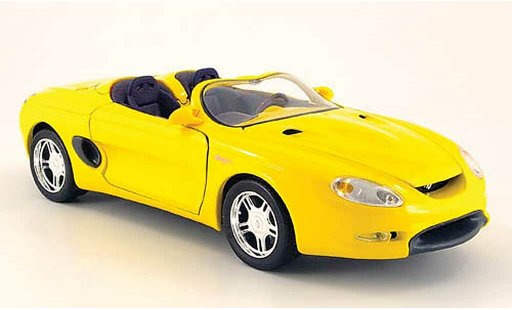 Ford Mustang 1994 1/18 Maisto mach iii giallo modellini auto