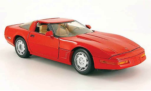 Chevrolet Corvette ZR1 1/18 Maisto coupe rosso modellini auto