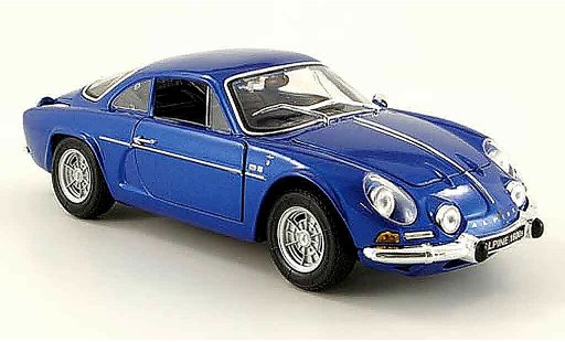 Alpine A110 1600 s 1/18 Maisto blu 1971 modellini auto