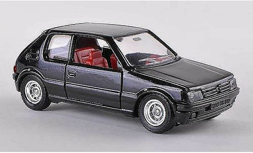 Peugeot 205 GTI 1/43 Solido nero 1984 modellini auto