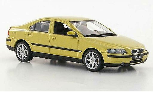 Volvo S60 Base 1/43 Minichamps gold modellini auto