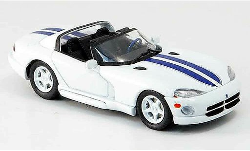 Dodge Viper RT 10 1/43 Eagle bianco avec blun strisce 1996 modellini auto