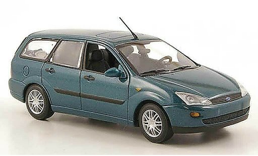 Ford Focus Turnier 1/43 Minichamps verde 1999 modellini auto