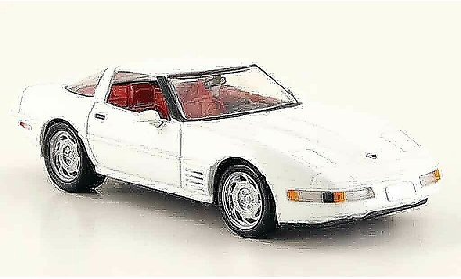 Chevrolet Corvette ZR1 1/43 Detail Cars Coupe bianco modellini auto
