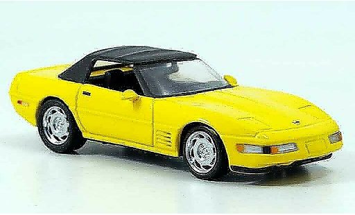 Chevrolet Corvette ZR1 1/43 Detail Cars Cabrio giallo modellini auto