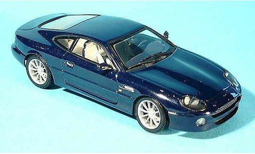 Aston Martin DB7 vantage 1/43 Autoart blu modellini auto