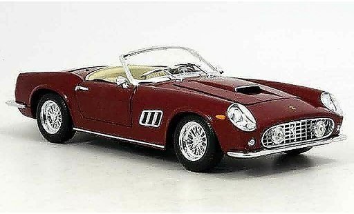 Ferrari 250 GT California 1/18 Hot Wheels rosso 1962 modellini auto