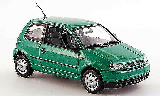 Seat Arosa Base 1/43 Minichamps verde 1997 modellini auto