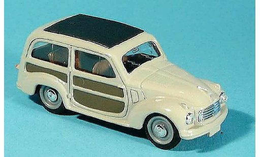 Fiat 500 C 1/43 Brumm Belvedere grigio 1951 modellini auto