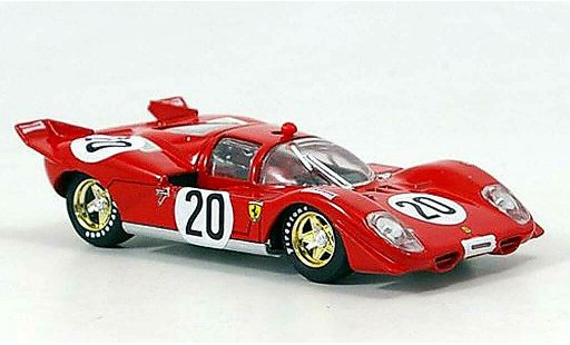 Ferrari 512 S 1/43 Brumm No.20 J. Ickx GP Belgien/Spa 1970 modellini auto