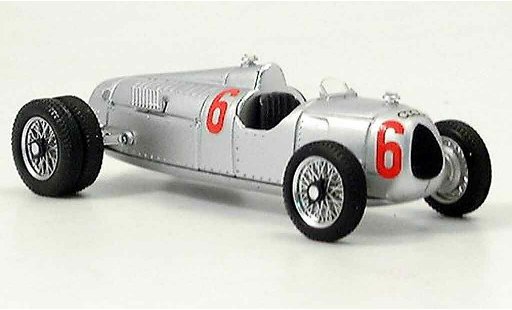 Auto Union Typ C course 1/43 Brumm 12 cil. Route gemellate 1936 modellini auto