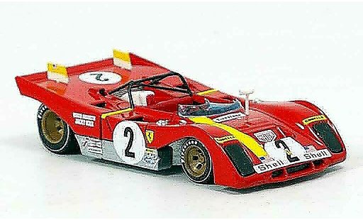Ferrari 312 PB 1/43 Brumm no.2 ickx andretti 6 std. daytona 1972 modellini auto