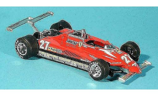 Ferrari 126 C2 1/43 Brumm no.27 g.villeneuve gp long beach modellini auto