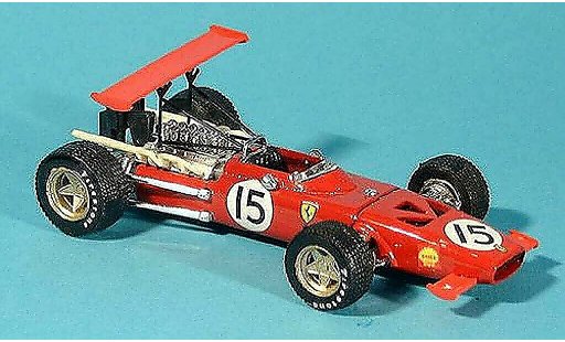 Ferrari 312 F1 1/43 Brumm No.15 C.Amon GP Spanien 1969 modellini auto
