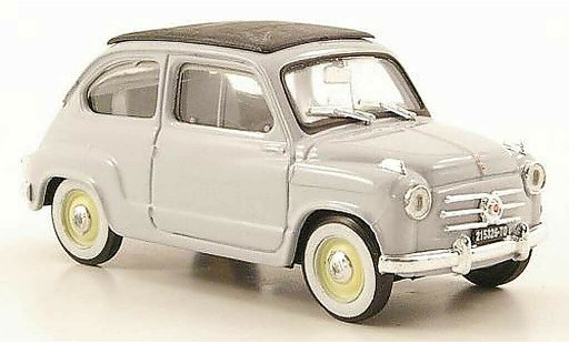 Fiat 600 Berlina 1/43 Brumm blu chiuso 1956 modellini auto