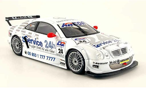 Mercedes Classe CL DTM 1/18 Maisto K amg 24h service modellini auto