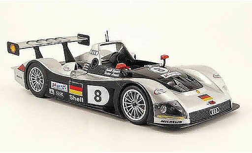 Audi R8 LMP r tronic 1/18 Maisto Le Mans rr no.8 team joest 1999 modellini auto