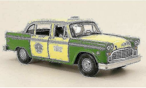 Checker Taxi taxi 1/18 Sun Star chicago 1981 modellini auto