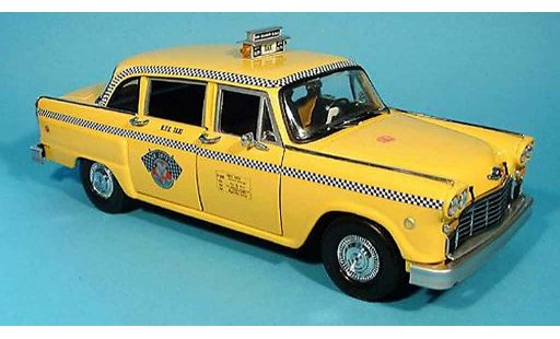 Checker Taxi taxi 1/18 Sun Star new york 1981 a11 modellini auto