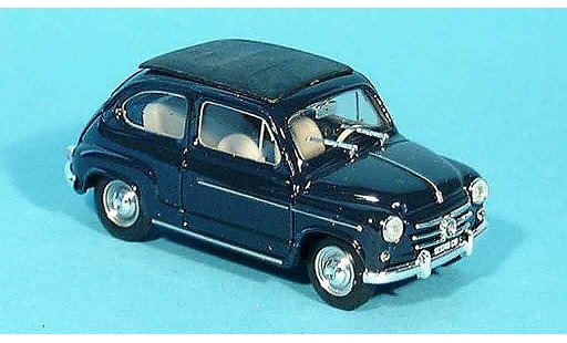 Fiat 600 D 1/43 Brumm blu chiuso 1960 modellini auto