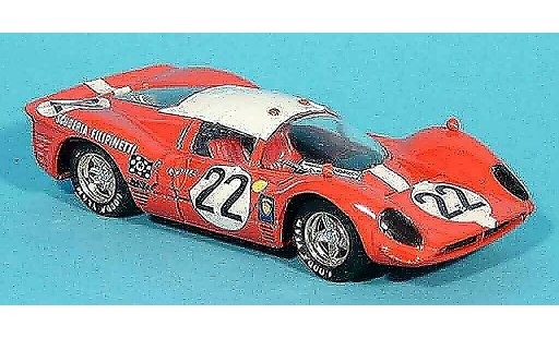 Ferrari 330 P4 1/43 Brumm le mans 1967 modellini auto