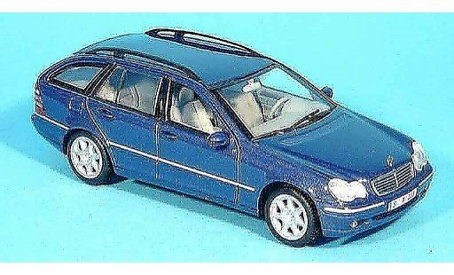 Mercedes Classe C T-Modell 1/43 Minichamps T Modell blu modellini auto