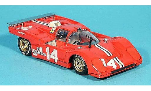 Ferrari 512 M 1/43 Brumm posey bucknum watkins glen 1971 modellini auto