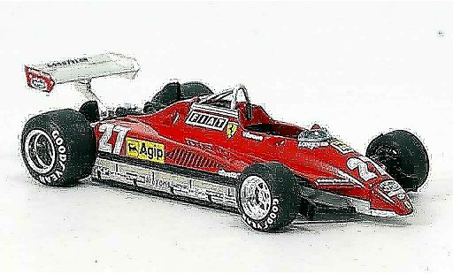 Ferrari 126 C2 1/43 Brumm no.27 g.villeneuve gp san marino modellini auto