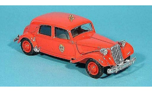 Citroen Traction 15 1/43 Solido CV Vigili del fuoco pompiers (F) 1952 modellini auto