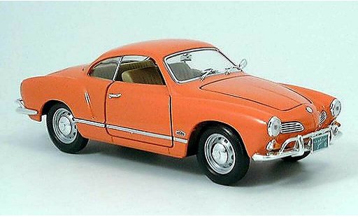 Volkswagen Karmann Ghia Base 1/18 Yat Ming Ghia orange 1966 modellini auto