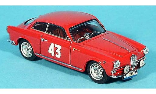 Alfa Romeo Giulietta berlina 1/43 Bang no.43 sc vidilles tour de france 1956 modellini auto