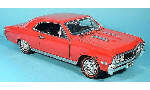 Chevrolet Chevelle SS 1/18 Motormax 1967 SS396 rosso modellini auto