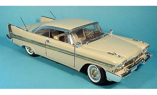 Plymouth Fury Base 1/18 Motormax beige 1958 modellini auto