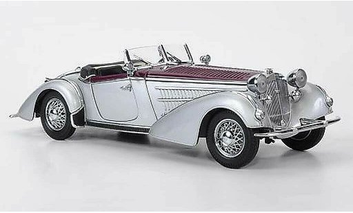 Horch 855 Roadster 1/18 Sun Star grigio metallisee/weinrot 1939 modellini auto