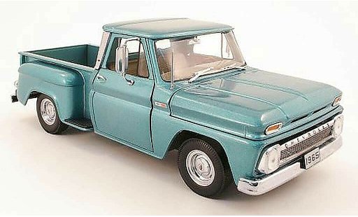 Chevrolet C-10 Pickup 1/18 Sun Star pick up stepside turchese 1965 modellini auto