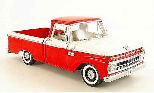 Ford F-100 Pickup 1/18 Sun Star F 100 rosso/bianco 1965 modellini auto