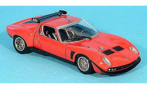 Lamborghini Miura Jota 1/43 Kyosho svr rosso modellini auto