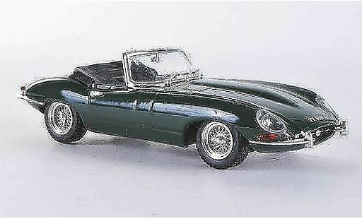 Jaguar E-Type Roadster 1/43 Best E Spyder verde modellini auto