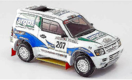 Mitsubishi Pajero Evolution 1/43 IXO No.207 JP.Fontenay Rally Dakar 2002 modellini auto